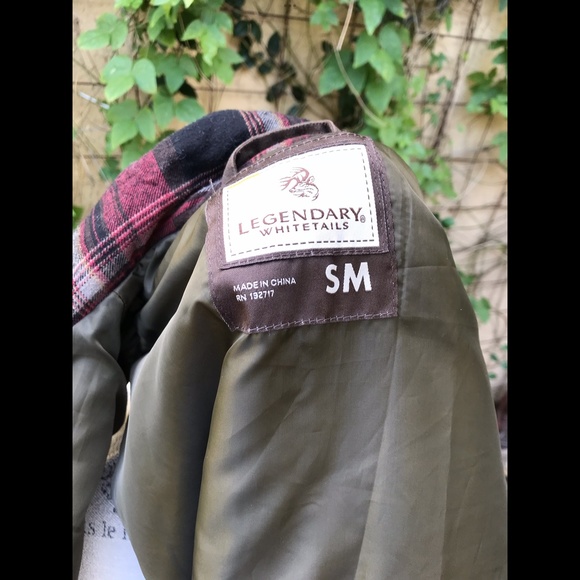 LEGENDARY WHITETAILS Cute & Practical Olive Green Vest Sz S - Picture 5 of 6